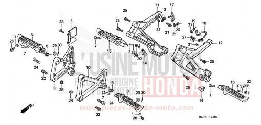 STEP (2) VFR750FK de 1989